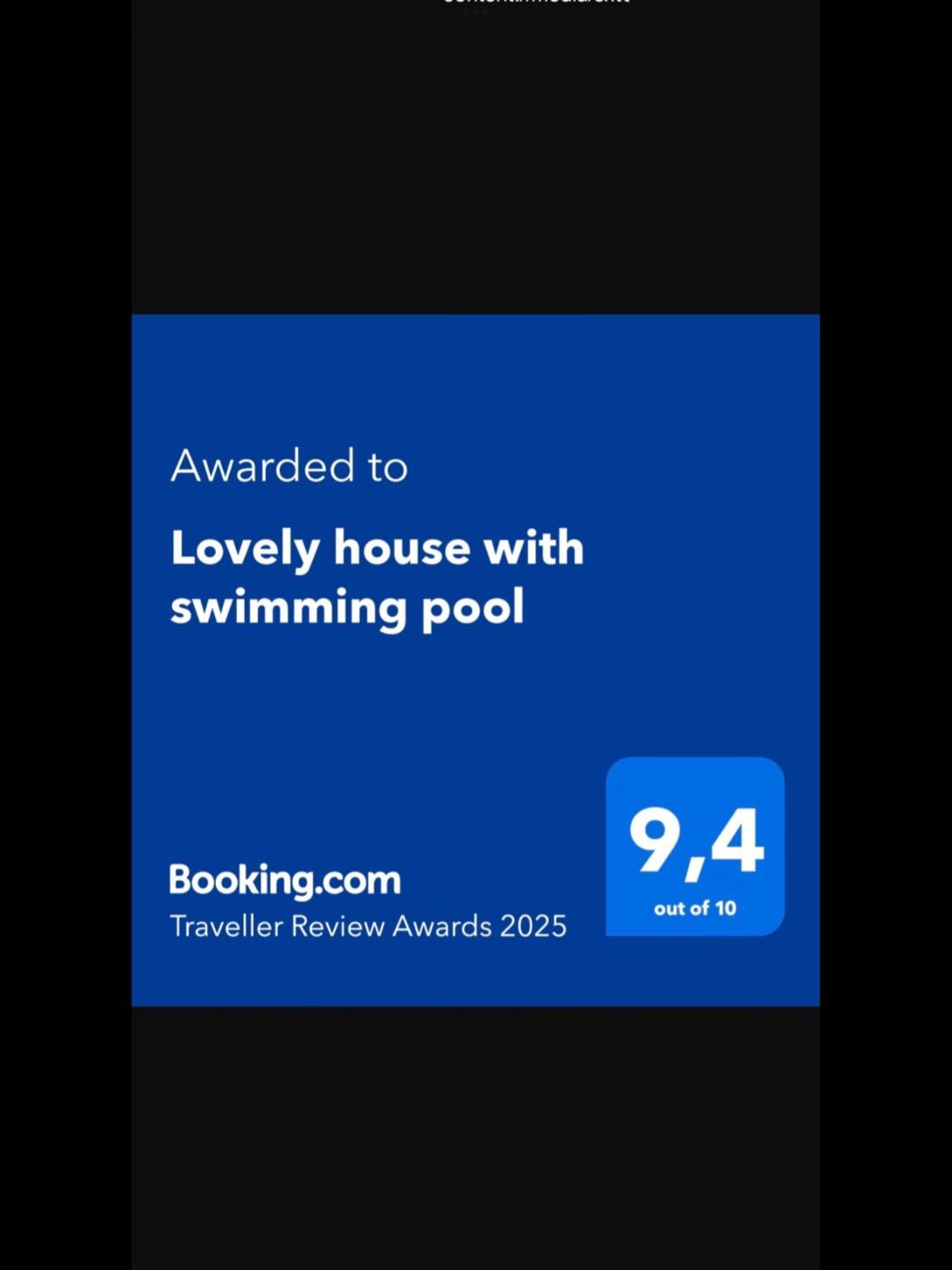 Lovely House With Swimming Pool Apartmán *